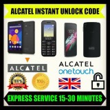 Unlocking Code For Alcatel OT-W969 Instantly