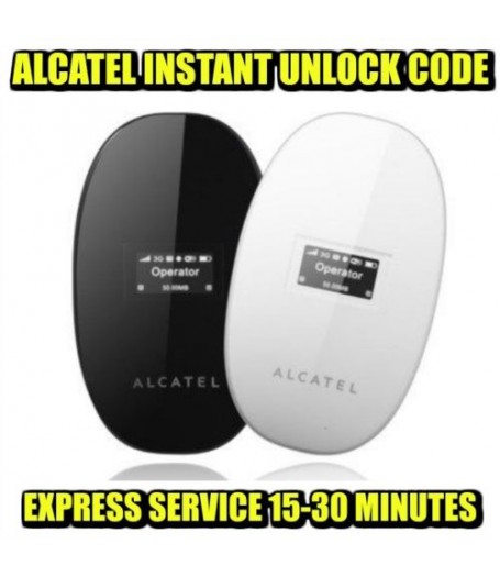 Unlocking Code For Alcatel Y580 Y580D Mobile Wi-Fi Instantly
