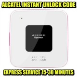 Unlocking Code For Alcatel Y855 Mobile Wi-Fi