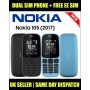 Nokia 105 Dual SIM Mobile Phone UNLOCKED Black Color with FREE SIM