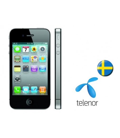 iPhone 4S Telenor Sweden Network Cheap Unlocking Code
