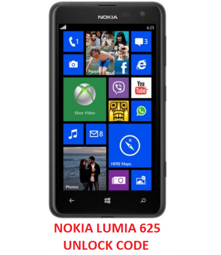 Nokia Lumia 625 Cheap Unlocking Code