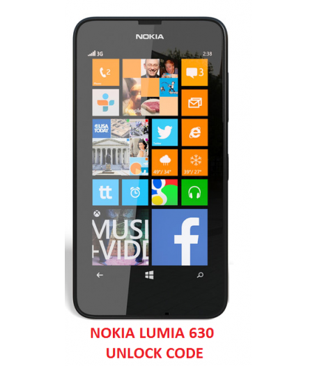 Nokia Lumia 630 Cheap Unlocking Code
